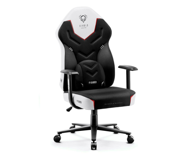 DIABLO Chairs X-GAMER 2.0 Normal Size czarno-biały - 1192270 - zdjęcie